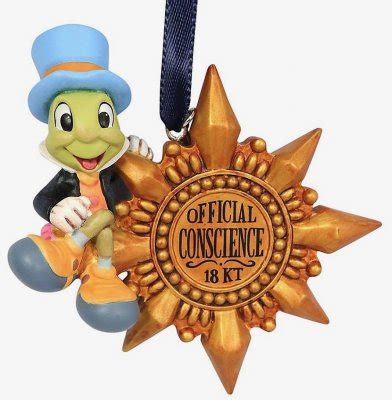 Jiminy Cricket With Official Conscience Badge Disney Sketchbook