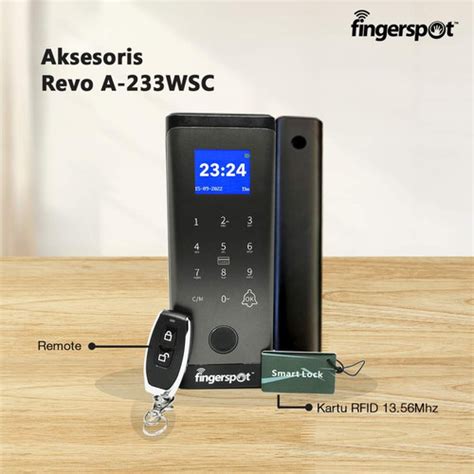 Jual Fingerspot Smart Door Lock Revo A Wsc Fingerspot Access Door