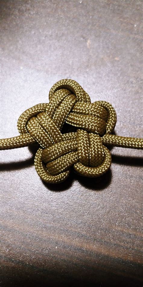 Star Knot Knots Paracord Rope Bracelet