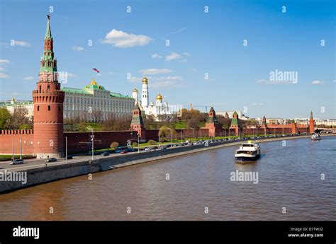 Ivan The Great Bell Tower Grand Kremlin Palace And The Domes Of The