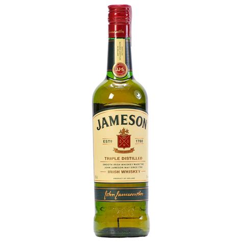 Jameson Whiskey 0 7 L YSS Yacht Supply Split