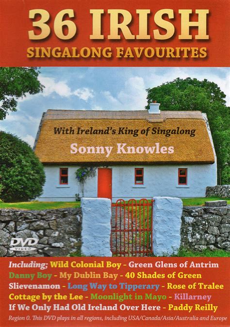 Sonny Knowles 36 Irish Singalong Favourites DVD CDWorld Ie