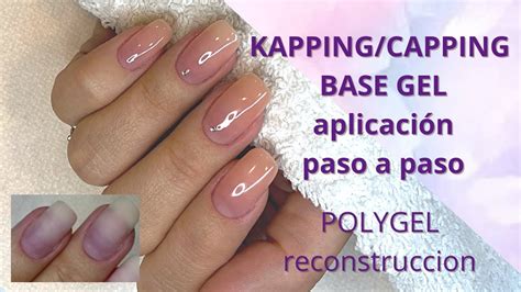 Como aplicar el KAPPING CAPPING en las uñas PASO A PASO BaseGel