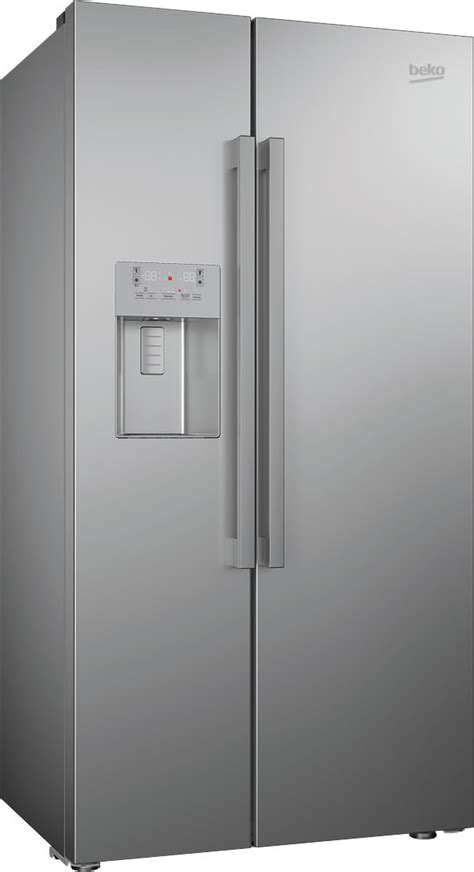 American Style Fridge Freezer With Non Plumbed Water And Ice Asn541