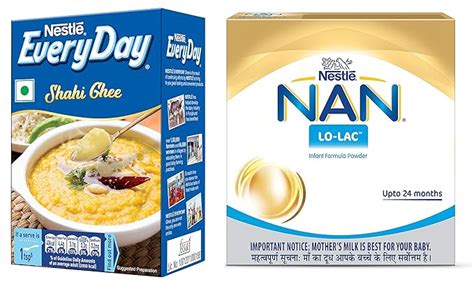 Nestle Everyday Shahi Ghee 1L Nestle Nan Lo Lac Infant Formula