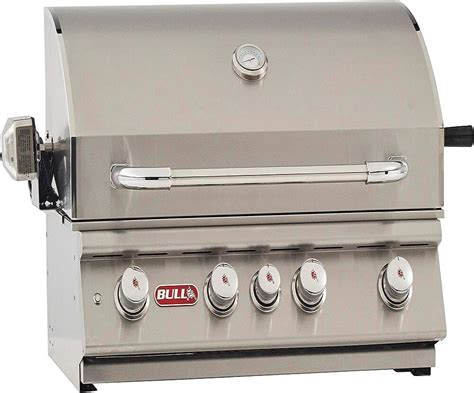 Bull Outdoor 30 4 Burner Angus Grill Head Natural Gas Stainless Steel