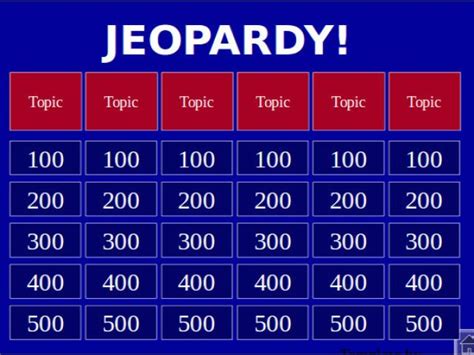 Jepordy Template 15 Jeopardy Powerpoint Templates Free Sample Example