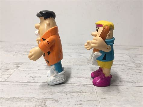 Mavin 1991 The Flintstones Figures Rockstar Fred And Barney Rubble