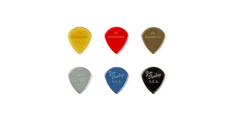 Dunlop Pvp Joe Bonamassa Custom Jazz Iii Pick Variety Pack