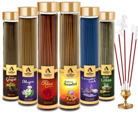 Buy The Aroma Factory Incense Sticks Agarbatti Assorted Flavours