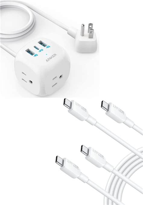 Anker Usb C Cable 310 Usb C To Usb C Cable 6 Ft 2pack