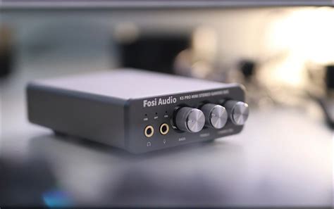 Fosi Audio K5 PRO DAC Headphone Driver With EQ And Mic