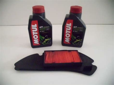 KIT TAGLIANDO OLIO MOTUL 5000 10W40 FILTRO ARIA HONDA SH 150 2007