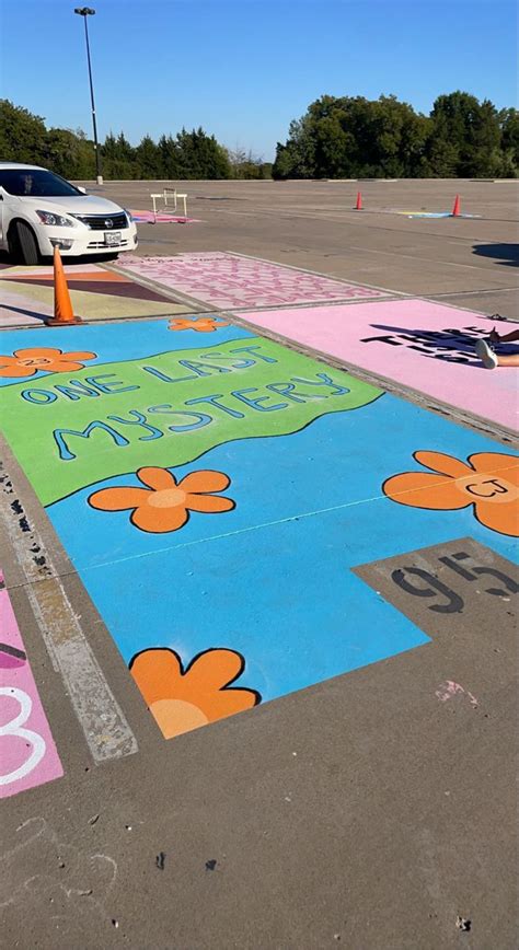 Scooby Doo Themed Senior Parking Spot Senior Parking Space Ideas Disney