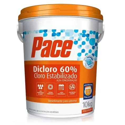 Cloro Granulado Estabilizado 60 Pace 10kg