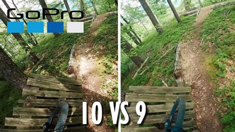 Comparaison Gopro Hero 10 Et Hero 9 En Vtt Test Stabilisation Etc