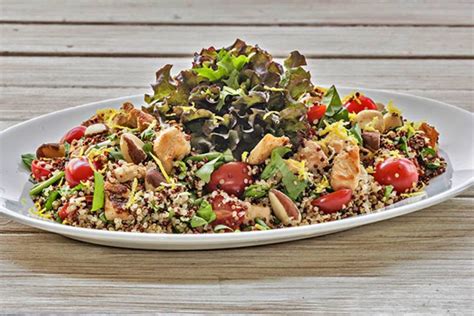 Receita De Salada Fit De Quinoa Legumes Grelhados Fit