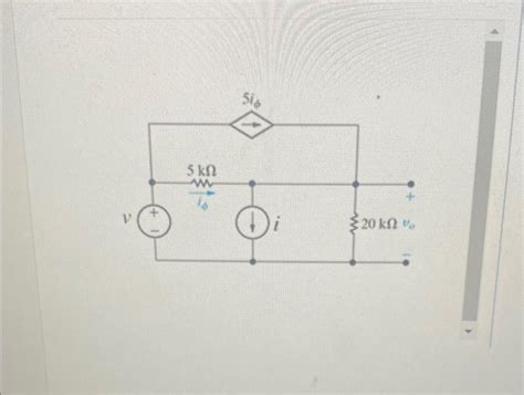 Solved Use The Principle Of Superposition To Find Vo In The Chegg