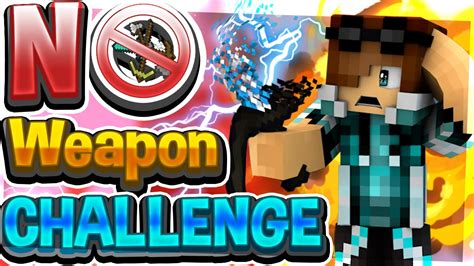 Minecraft Pvp No Weapon Challenge Hypixel Skywars Ez Youtube