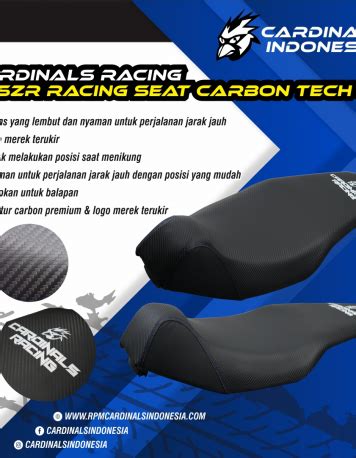 Y15ZR RACING SEAT CARBON TECH RPM Cardinals Indonesia