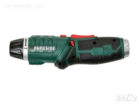 Мини Винтоверт PARKSIDE 4V Li-Ion + LED Фенер и Битове в Винтоверти в ...
