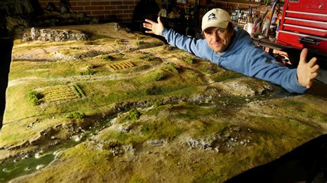 How I made this HUGE 8Ft Ultra-Realistic wargaming board!!! - YouTube