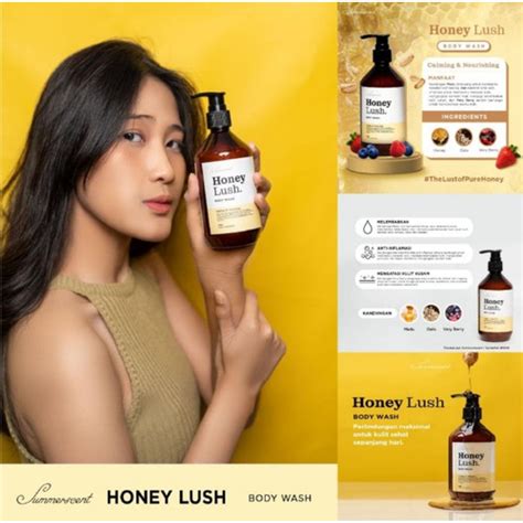 Jual Summerscent Honey Lush Body Wash Sabun Mandi Cair 300ml Produk