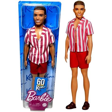 Boneco Menino Ken Clássico Colecionável Moreno Edição Especial 60