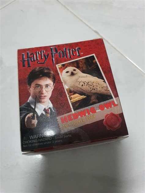 Harry Potter Hedwig Owl Kit And Sticker Book Hobbies And Toys