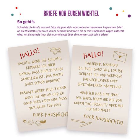 Top Weihnachtsbrief Vorlage Brief Vom Wichtel An Kinder