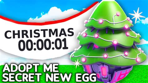 How To Get Christmas Future Egg In Adopt Me YouTube