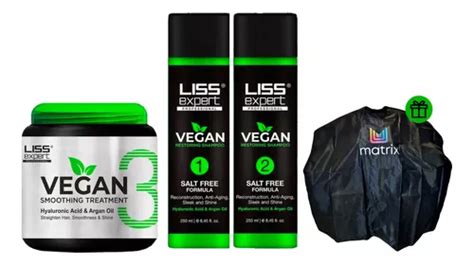 Liss Expert Kit Alisado Vegano X Sh X Ac X Env O Gratis