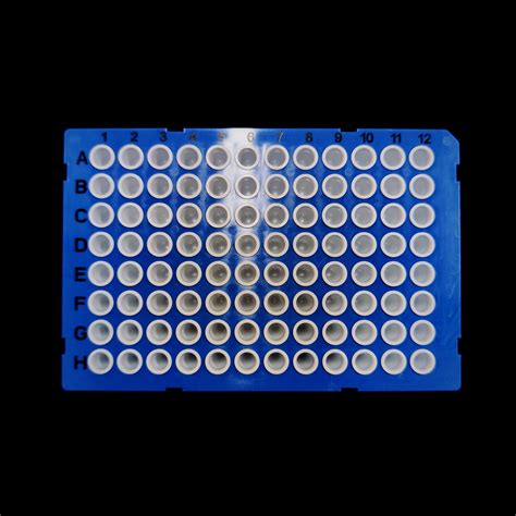 Pcr Blue 96 Well Plate With Black Mark 802046 Buy Pcr 96 Well Plate