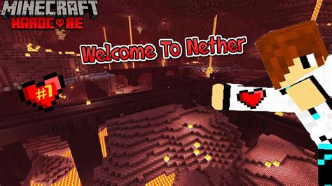 Visiting Nether For First Time In Minecraft 😮😮😮😮 Minecraft Hardcore 7