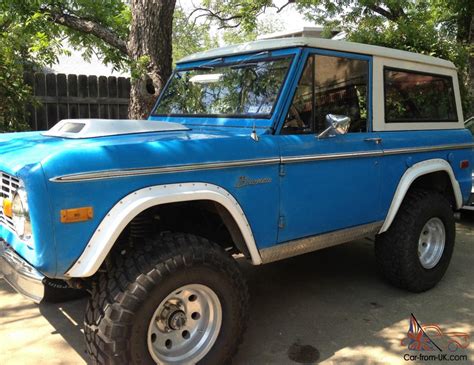 1973 Ford Bronco Restored Lifted New Interior