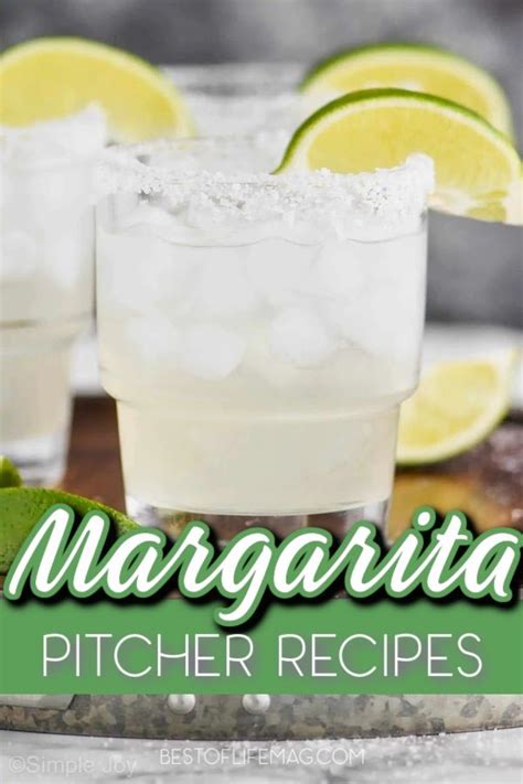 Margarita Pitcher Recipes That Are Perfect For Parties Best Margarita