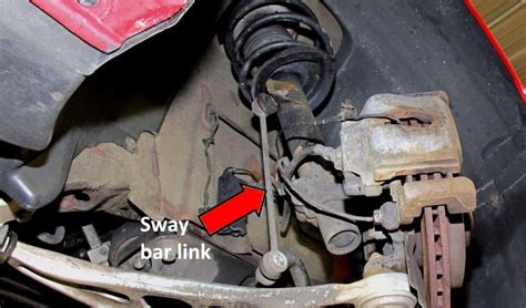 Sway Bar Link On Car