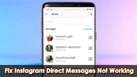 Fixes For Instagram Direct Messages Not Working On Android