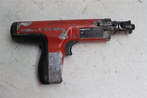 Hilti Powder Actuated Nail Gun Property Room