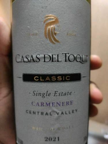 Vi A Casas Del Toqui Single Estate Classic Carmenere Vivino