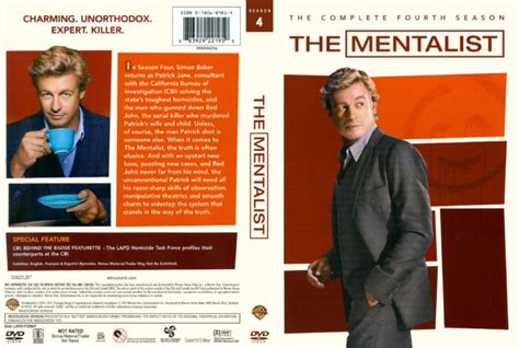 The Mentalist Season 4 Dvd Cover 2011 R1