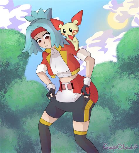 Pokemon Ranger Solana by PinkTheDinosaur on DeviantArt