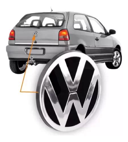 Emblema Tampa Porta Malas Logo Vw Gol G2 Bola 95 96 97 98 99