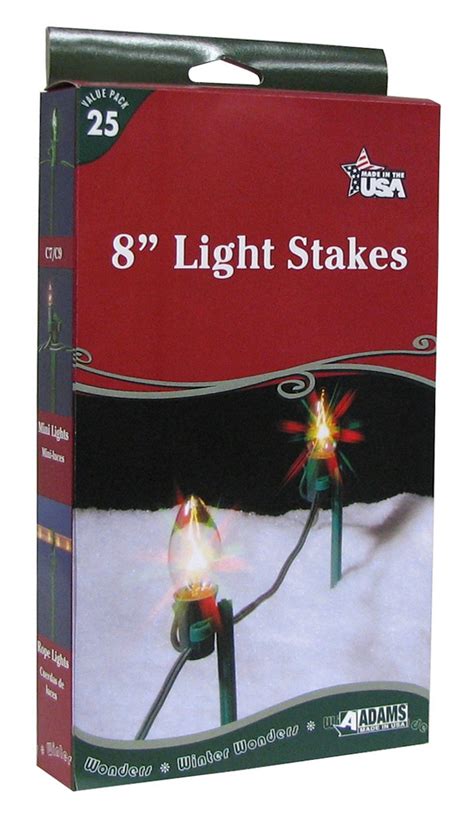 Christmas Light Stakes For Drives And Paths