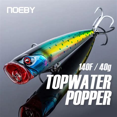 NOEBY Leurre Rigide Artificiel Popper Pour La P Che En Mer App T