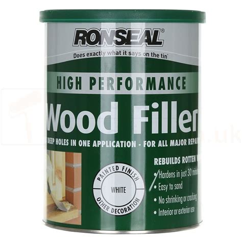 Ronseal 2 Pack Wood Filler Natural - Decorating Sundries - Decorating ...