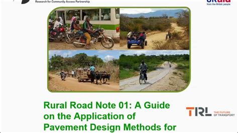 Rural Road Note 01 Module 5 Worked Examples Youtube