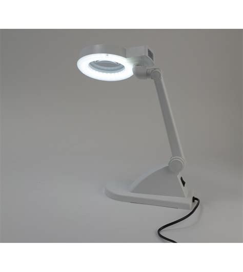 L Mpara Lupa Flexo De Sobremesa Luces Led Y Aumentos