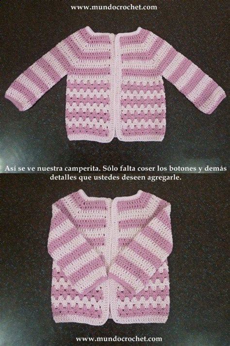 Como Tejer Un Saco Campera Cardigan O Chambrita A Crochet O Ganchillo