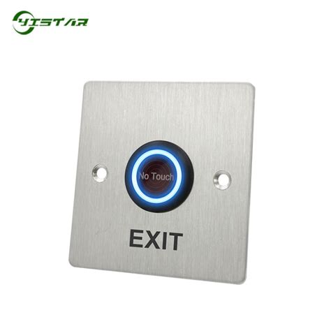 Stainless Steel Door Access Control Touch Sensor Exit Switch Push Et B